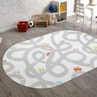 STARUIA Road Traffic Kids Rug Children Playing with Cars Playmat 4x6 Ft, Wash...