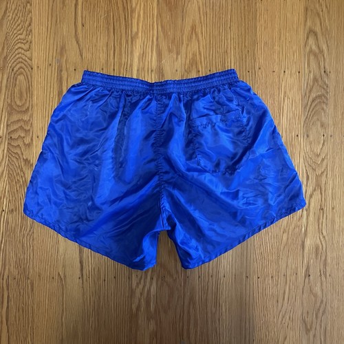 Vintage 80s Adidas Running Shorts Geometric Graphic Made in France Men’s M - Picture 9 of 13
