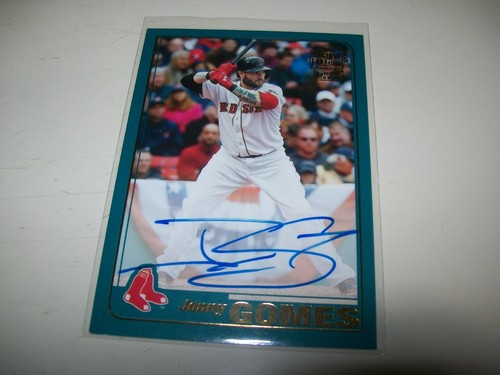 2019 TOPPS ARCHIVES JONNY GOMES AUTO SIGNED #FFA-JG BOSTON RED SOX
