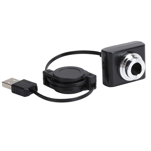 Webcam Clipon Usb2.0 Kamera Mit Einziehbarem Kabel 640 X 480 Auflösung Bild Neu - Bild 17 von 22