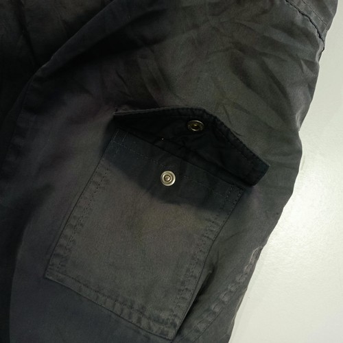 WATERPROOF Brand Parka Jacket Outdoor Jacket Full Zipper Size XL Black Pit27 - Picture 11 of 17