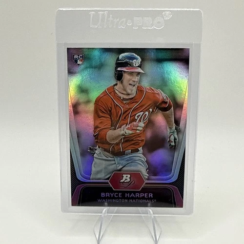 2012  Bowman Platinum  Bryce Harper  ROOKIE  #56  Phillies