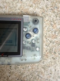 Neo Geo Pocket Color SNK Console Crystal Clear