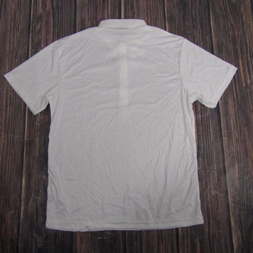 Halsbänder & Co. Poloshirt mit Anzugkragen Herren Medium weiß 100 % Polyester #1016 - Bild 4 von 6