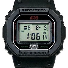 Casio G-Shock DW-5600VT Star Wars Darth Vader Collab Used Not Working