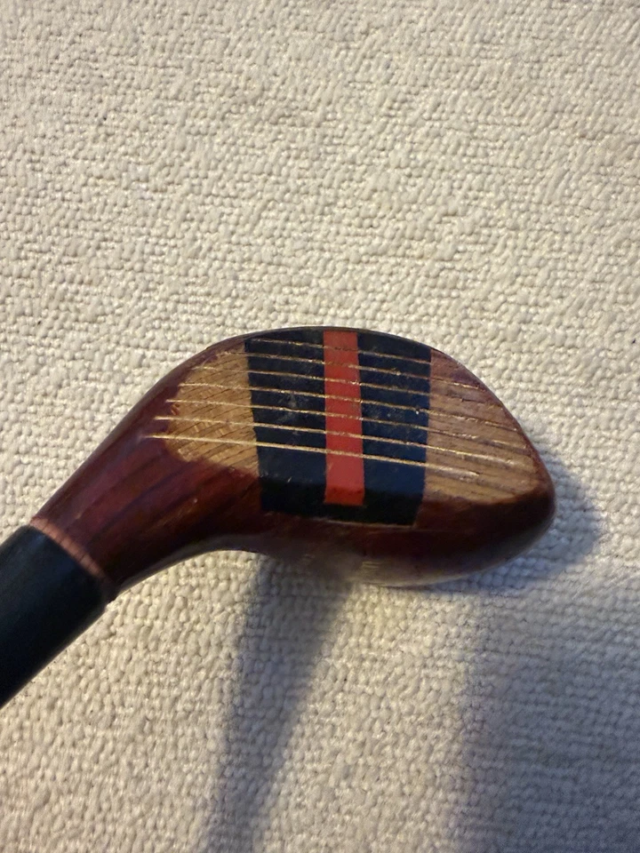 Vintage Wilson Buckler Crest 3 Wood Persimmon Fairway Club – Made in USA - Image 2 of 4