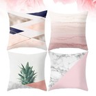  4 Stück Druck Kissenbezug Haushalt Kissenbezug Wohnzimmer Kissenbezug Mode