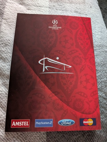 AC Milan v Liverpool 2005 Champions League Final Programme & Ticket Stub - Picture 3 of 5