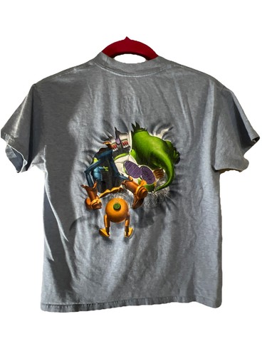 Disney Toy Story Walt Disney World Gray T Shirt Youth Size M Double Sides Tshirt - Picture 2 of 8