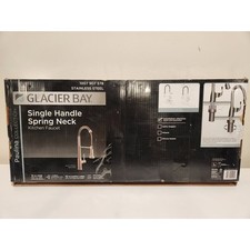 Glacier Bay Paulina Single-Handle Pull-Down Kitchen Faucet   Stainless Steel