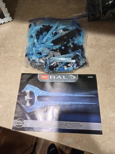 Mega Construx Halo Energy Sword GPB05 567pcs Complete with manual - Picture 3 of 3