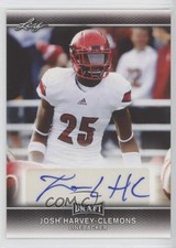 2017 Leaf Draft Auto Josh Harvey-Clemons #A-JHC Rookie Auto RC