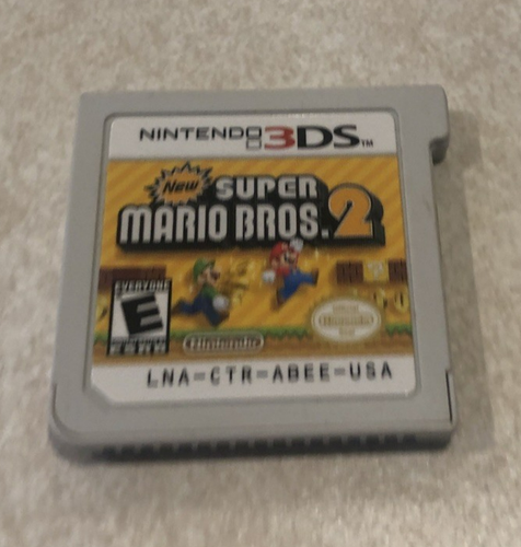 Nintendo 3DS Super Mario Bros. 2 Game **Card Only** No Case - Picture 2 of 6
