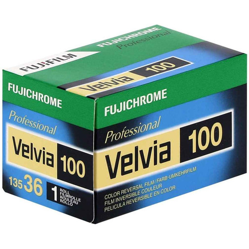 Fujifilm Pellicola VELVIA 100 fujichrome 36 pose 135mm - Foto 1 di 1