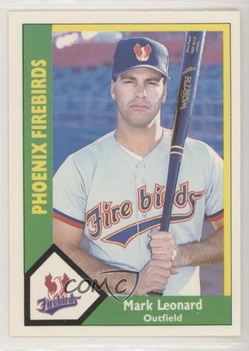 1990 CMC AAA/ProCards A & AA Packs Mark Leonard #546 Rookie RC - Picture 1 of 4