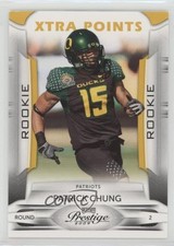 2009 Playoff Prestige Rookie Xtra Points Gold /250 Patrick Chung #185 Rookie RC