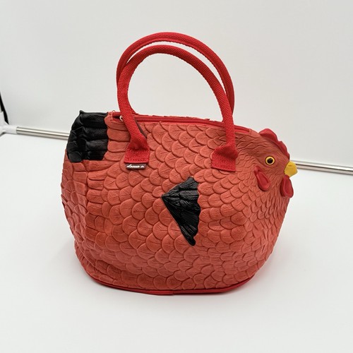 DECCA C. Rubber Chicken Handbag Purse Bag - Picture 2 of 14