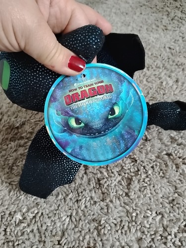 How To Train Your Dragon Hidden World Toothless Plush - Picture 3 of 3
