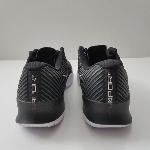 Nike Court Air Zoom Vapor 11 HC "Negro Blanco" - Para hombres Talla 8 - DR6966-002 - Imagen 4 de 9
