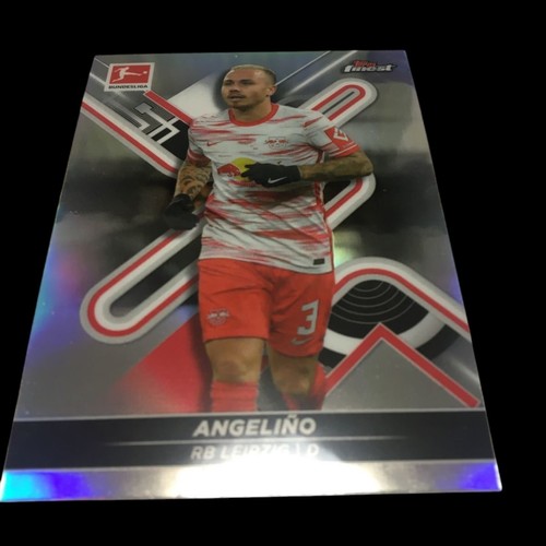 Angelino 2021-22 Topps Finest Bundesliga Refractor Card