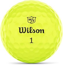 Wilson Staff Triad Golf Balls Yellow, 3pk 1 Sleeve 2022 NEW