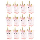  12 Pcs Popcorn Boxes for Party Unicorn Supplies Containers Storage