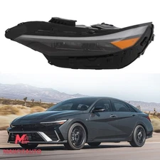 Driver Left Side Headlight LED For 2024 2025 Hyundai Elantra Assembly 92101AA740