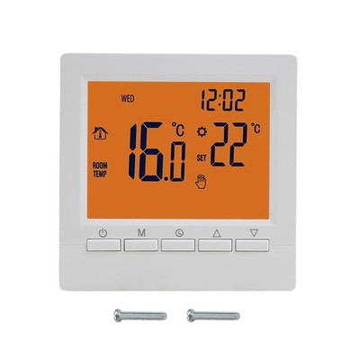 LCD -Bildschirm -Thermostat Anpassbare Einstellungen Einfache Installation