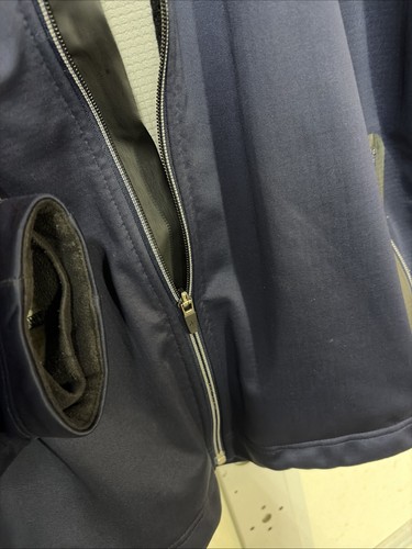 Chaqueta forrada de microfleece serie Tour cremallera completa Zero Restriction para hombre talla grande - Imagen 6 de 6