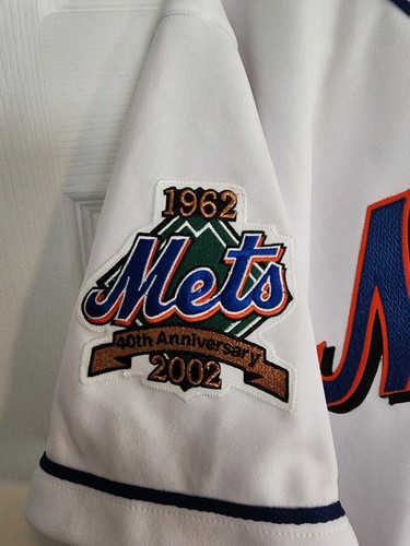 100% Authentic Vintage Rawlings New York Mets Mike Piazza Jersey Size 44 Large - Bild 3 von 6