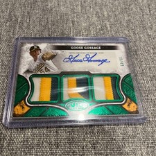 Goose Gossage 2025 Topps Tier One Triple Relic Auto /49 HOF