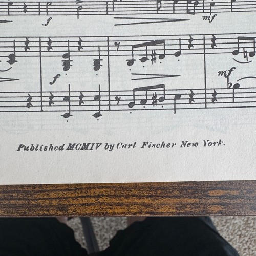F.R. Seitz Students Concerto for Violin and Piano No. 5 Sheet Music Book - Picture 5 of 6