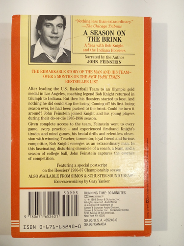 A Season on the Brink casette audiobook - Imagen 3 de 3