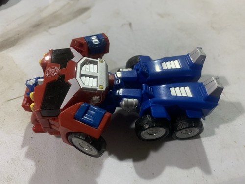 Transformers Rescue Bots Optimus Prime Playskool Heroes Transforming - Picture 6 of 7