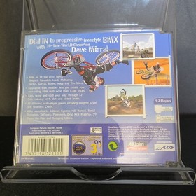Dave Mirra Freestyle BMX SEGA DREAMCAST CIB COMPLETE [Acclaim Sports 2000]