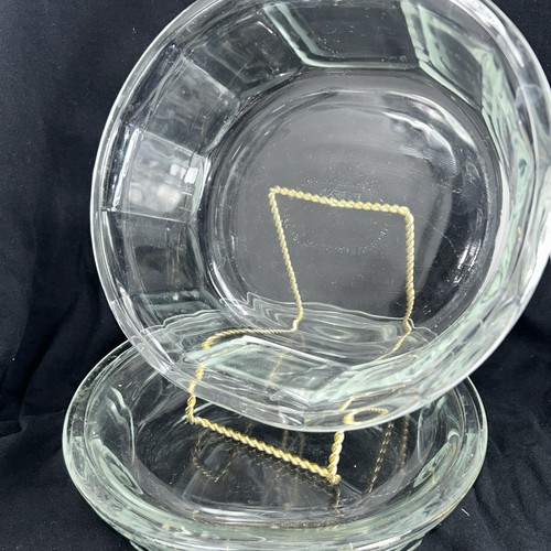 Pyrex Klar Elegance Glas Oval 803 B & 804 B mit 1 Deckel - 3 Stück 1,3L & 1,7L - Bild 1 von 8