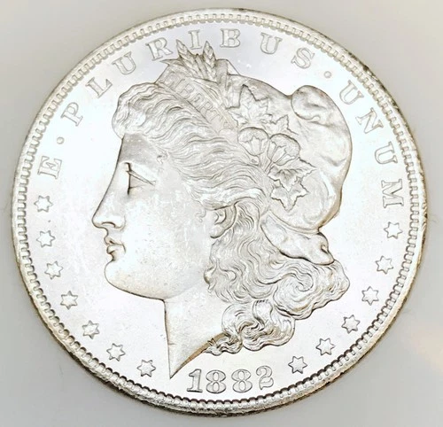 1882 CC MORGAN DOLLAR! GEM BU+++! MEGA RARE! ICONIC CC MINT! MARVELOUS! NR#G3715