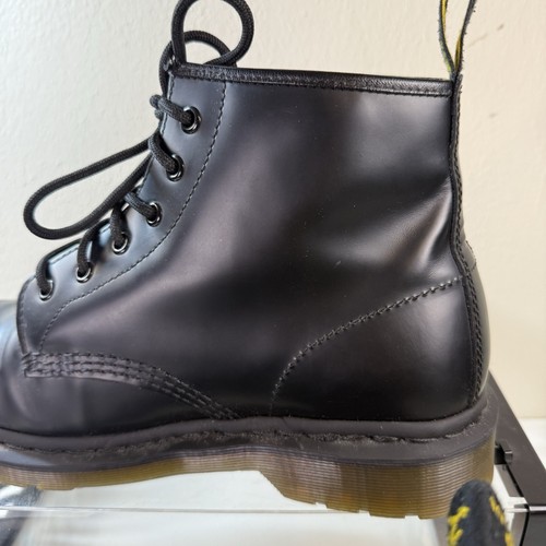 Dr Martens 101 Stiefel UK Größe 8 Herren Schwarz Naht Glattleder EU 42 US 9 - Bild 11 von 23