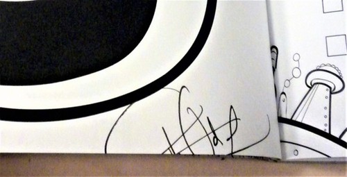 SIGNED 404 Not Found Coloring Book by The Oatmeal First Edition New 2016 - Picture 3 of 3