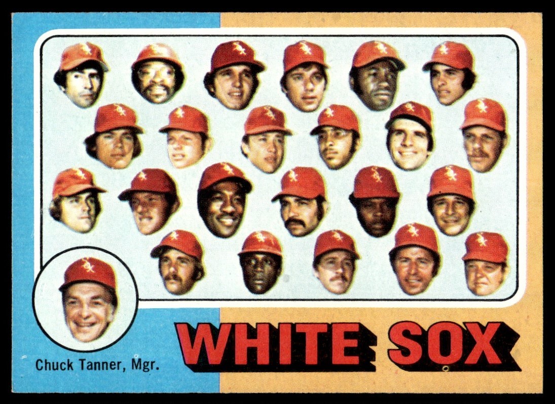 1975 Topps NmMt Chicago White Sox - Chuck Tanner Chicago White Sox #276
