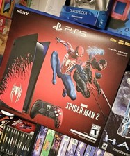 Sony PS5 Blu-Ray Console Spider-Man 2 Limited Edition Bundle Without Game Code