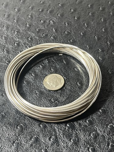 SILPADA Signed 21 MULTI Strand STERLING SILVER Interlocking BANGLE BRACELET 87Gr - Picture 3 of 9