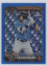 2024 Topps Pro Debut Blue Foil 77/150 Brock Vradenburg #PD-103 ut4