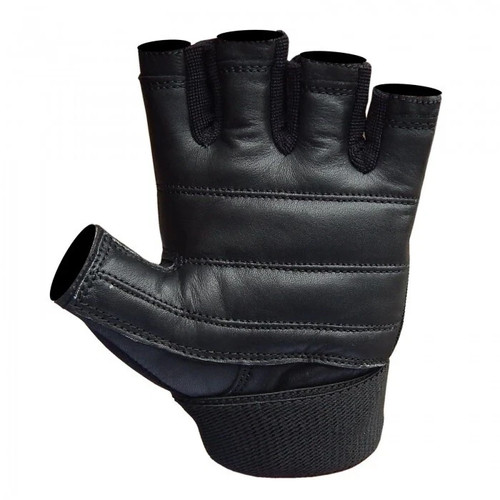 ARD CHAMPS™ Leder Gewichthebehandschuhe lang Handgelenkbandage Training Fitnessstudio - Bild 3 von 6