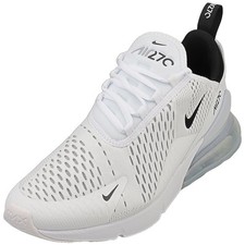 Nike Air Max 270 Mens Fashion Trainers in White Black - 11.5 UK