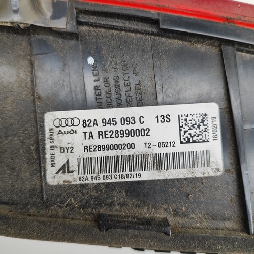 AUDI A1 Sportback GBA Heckklappen-Rücklicht links 82A945093C 1,00 Benzin 85 kW - Bild 9 von 9