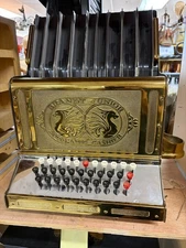 Brandt Junior Automatic Cashier Restored Polished Brass London