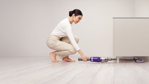 Dyson Refurbished Omni-glide™ stick vacuum (Purple/Nickel) - Picture 2 of 8