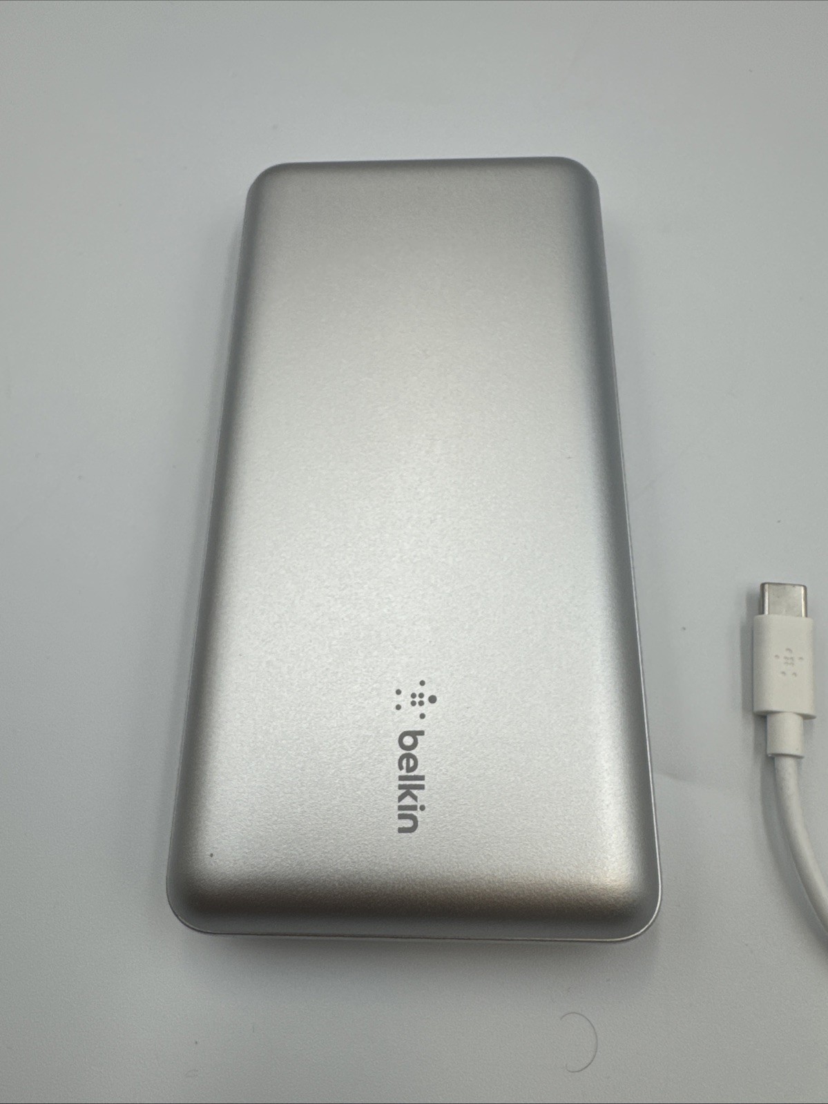 Belkin BoostCharge Pro Power Bank 20K Portable Battery Charger 15W - Silver