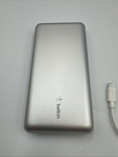 Belkin BoostCharge Pro Power Bank 20K Portable Battery Charger 15W - Silver